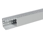 Planet Wattohm - Goulotte de câblage Segma - 100mmx80mm - Fond+couvercle - Longueur 2m - PVC gris