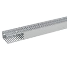 Planet Wattohm - Goulotte de câblage Segma - 60mmx100mm - Fond+couvercle - Longueur 2m - PVC gris