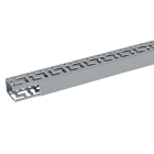 Planet Wattohm - Goulotte de câblage Segma oblongue- 40mmx60mm- Fond+couvercle - Longueur 2m -PVC