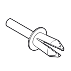 Planet Wattohm - Rivet standard Ø4mm pour toutes les dimensions de goulottes Segma
