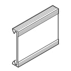 Planet Wattohm - Couvercle complémentaire largeur 60mm -Longueur 2m -Pour goulotte Segma BSI 60mm