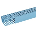 Planet Wattohm - Goulotte de câblage Segma BSI - 60x80mm - Fond+couvercle - Longueur 2m -PVC Bleu