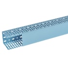Planet Wattohm - Goulotte de câblage Segma BSI - 80x80mm - Fond+couvercle - Longueur 2m -PVC Bleu