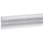 Planet Wattohm - Goulotte Logix Universel - 130x50mm - 1 compartiment - Sans couvercle -Aluminium