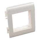 Planet Wattohm - Support appareillage Logix-1 poste-Largeur 80mm-Pour Logix Universel aluminium