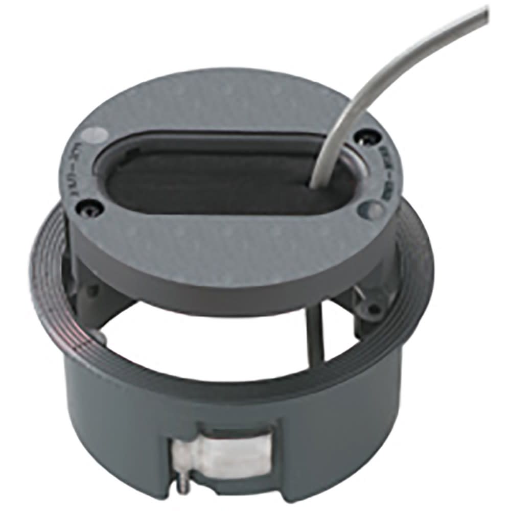 Planet Wattohm - Passe-câble Logix du plancher technique vers le bureau - Ø125mm -Gris anthracite