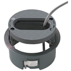 Planet Wattohm - Passe-câble Logix du plancher technique vers le bureau - Ø125mm -Gris anthracite