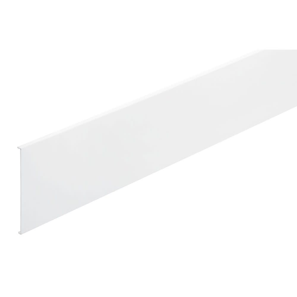 Planet Wattohm - Couvercle largeur 110mm-Longueur 2m-Pour goulotte Logix Universel-PVC Blanc