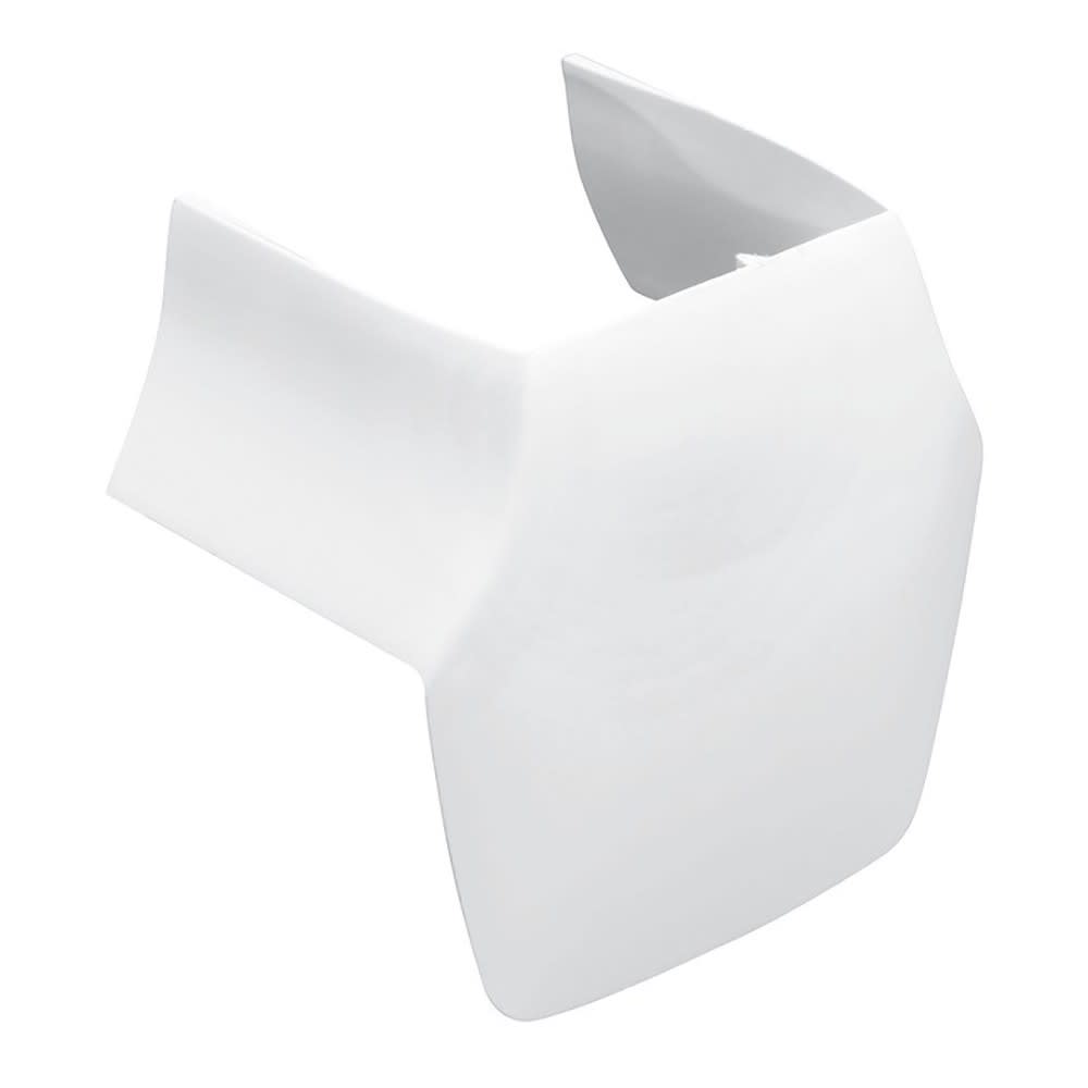 Planet Wattohm - Te de derivation goulotte Logix 45 (sauf 50x50) vers 50x50mm - PVC blanc Artic