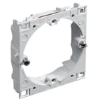 Planet Wattohm - Cadre fixation Logix Universel-1 poste-Largeur 80mm, appareillage entraxe 60mm