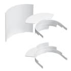 Planet Wattohm - Fond d'angle interieur VDI-Pour goulottes Logix 45 sauf 50x50mm-PVC Blanc Artic