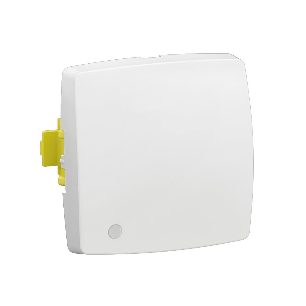 Planet Wattohm - transformeur simple a voyant composable blanc