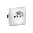 Planet Wattohm - Prise de courant 2P+T F/B- bornes auto - composable - blanc