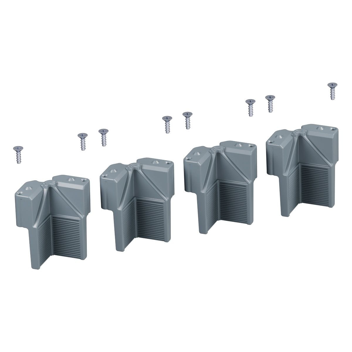 Planet Wattohm - Kit de fixation boîte universelle pour boîte de sol Logix format 45mm