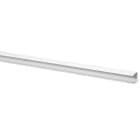Planet Wattohm - Goulotte Logix 45-50x50mm-1 compartiment-2m-Livré sans couvercle-PVC Blanc Artic