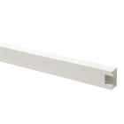 Goulotte Logix 45-85x50mm-1 compartiment-2m-Livre sans couvercle-PVC Blanc Artic