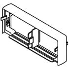 Planet Wattohm - Joint de fond - Pour goulotte Logix 45 160x50mm - Blanc antimicrobien