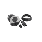 Planet Wattohm - Disq80 Incara 2P+T Schk + USB A+C + sortie de câble + cord 0,5m Wieland - métal