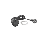 Planet Wattohm - Disq60 Incara 2P+T Schuko Surface et cordon 2m - métal