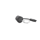 Planet Wattohm - Disq60 Incara 2P+T Schuko Surface et cordon 2m Wieland - métal
