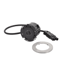 Planet Wattohm - Disq60 Incara chargeur USB A+C et cordon avec connecteur Wieland - metal