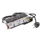 Planet Wattohm - Disq'In Incara 3 postes 2x2P+T + USB A+C - noir