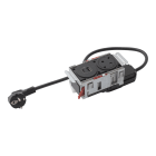 Planet Wattohm - Disq'In Incara 2 postes 2P+T Schuko + USB A+C + cordon 2m - noir