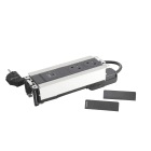 Planet Wattohm - Multilink Incara horizontal pour mobilier 2x2P+T + USB C Power Delivery - métal