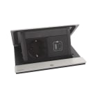 Planet Wattohm - Pop up Incara 2P+T Schuko + prise USB C 30W - cordon 2m - 4 modules inox