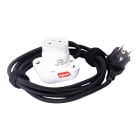 Planet Wattohm - Prise 2P+T Surface Electr'On Incara 1 poste - blanc