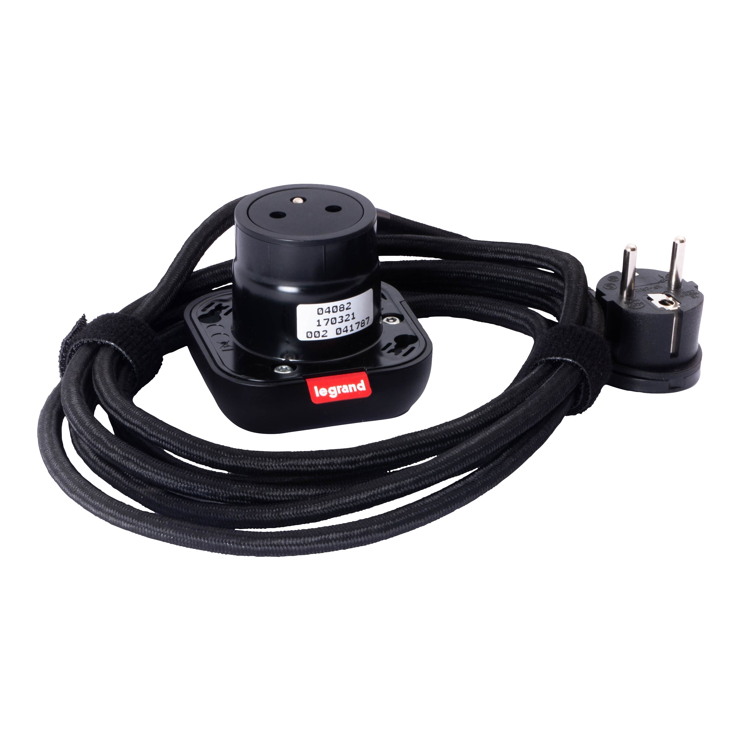 Planet Wattohm - Prise 2P+T Surface Electr'On Incara 1 poste - noir