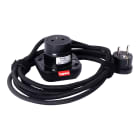 Planet Wattohm - Prise 2P+T Surface Electr'On Incara 1 poste - noir