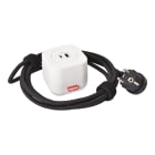 Planet Wattohm - Kit chargeur USB Type-A+C Electr'On Incara 1 poste - blanc