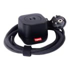 Planet Wattohm - Kit chargeur USB Type-A+C Electr'On Incara 1 poste - noir