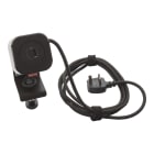 Planet Wattohm - Prise Electr'on USB A+C 1 poste - cordon 2,5m fiche BS - livré complet - noir