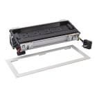 Planet Wattohm - Prise Flip-up 3x2P+T BS + prise USB Type-A+C - 12 mod - cordon 2m BS - métal