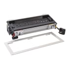 Planet Wattohm - Prise Flip-up 2x2P+T BS + USB A+C + 3xRJ45 + HDMI - 12 mod - cord 2m BS - métal