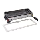 Planet Wattohm - Prise Flip-up 2x2P+T BS, USB A+C, 3xRJ45, HDMI - 12 mod - cord 0,5m Wld - métal