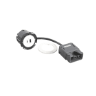 Planet Wattohm - Disq60 Incara chargeur USB A+C et cordon 2m fiche Intersoc R - blanc