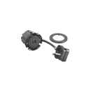 Planet Wattohm - Disq60 Incara chargeur USB A+C et cordon 2m fiche BS - noir