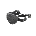 Planet Wattohm - Disq80 Incara noir prise sch usb a+c cordon 2m avec fiche