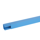 Planet Wattohm - Goulotte distribution Viadis 60x60mm-Fond+couvercle-1 compart-Longueur 2m-Bleu
