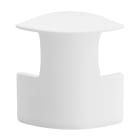 Planet Wattohm - Dérivation moulure d?angle 30x30mm-Pour moulures Keva profondeur 15mm-PVC Blanc