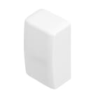 Planet Wattohm - Embout pour moulure Keva 50mmx20mm - PVC Blanc Artic