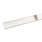 Planet Wattohm - Moulure Keva 50mmx20mm - Fond+couvercle-1 compartiment-Longueur 2m-Blanc Artic