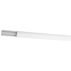 Planet Wattohm - Corniche Keva 30mmx30mm-Fond+couvercle-2 compartiment-Longueur 2,40m-Blanc Artic