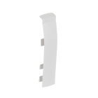 Planet Wattohm - Joint de couvercle - Pour plinthe Keva LED System 80mmx12,5mm - PVC Blanc Artic