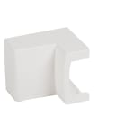 Planet Wattohm - Té de dérivation 3D -pour moulure Keva 32mmx12mm - PVC Blanc Artic