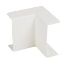 Planet Wattohm - Té de dérivation 3D -pour moulure Keva 50mmx20mm et 50mmx15mm - PVC Blanc Artic