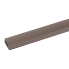 Planet Wattohm - Moulure Keva 22mmx12mm - Fond+couvercle - 1 compartiment - Longueur 2,10m - Brun